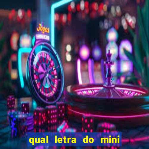 qual letra do mini dolar hoje